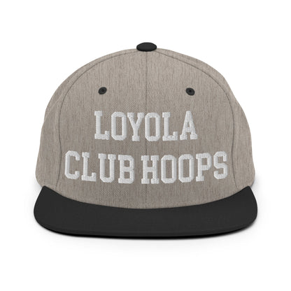 Snapback Hat | Loyola MD Club Basketball | Hoops Logo