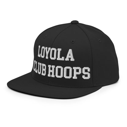 Snapback Hat | Loyola MD Club Basketball | Hoops Logo