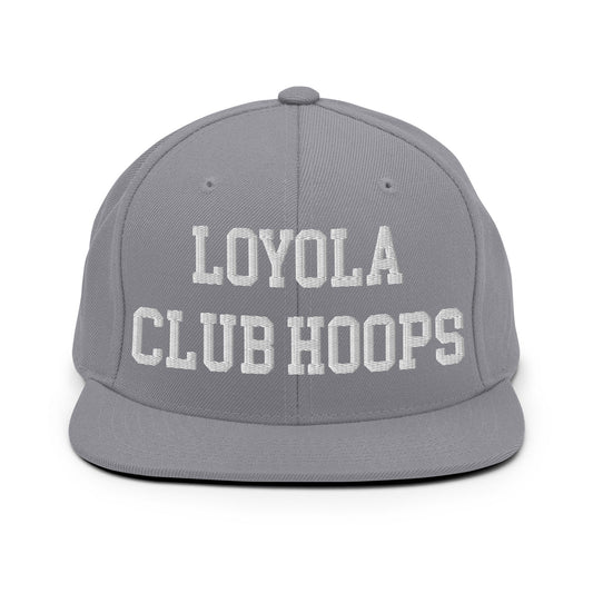 Snapback Hat | Loyola MD Club Basketball | Hoops Logo