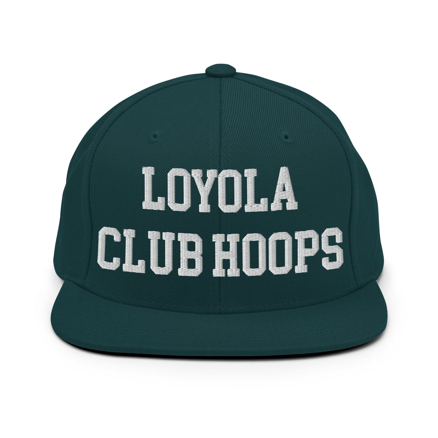 Snapback Hat | Loyola MD Club Basketball | Hoops Logo