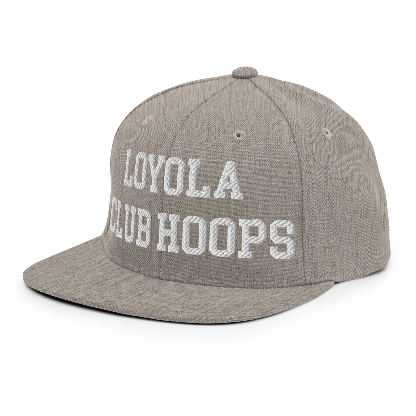 Snapback Hat | Loyola MD Club Basketball | Hoops Logo