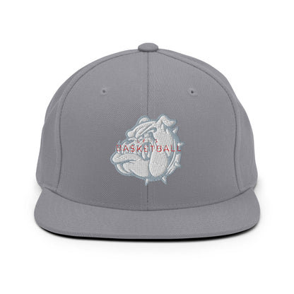 Snapback Hat | Lynn English Cheerleading | Bulldogs Basketball Logo