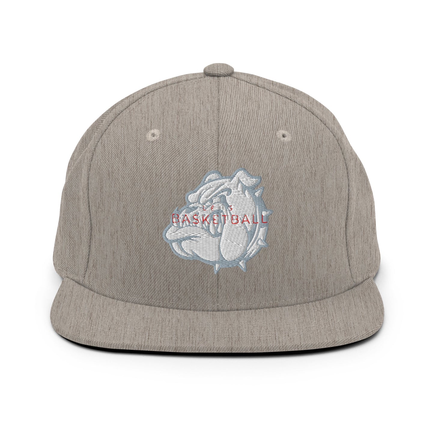 Snapback Hat | Lynn English Cheerleading | Bulldogs Basketball Logo