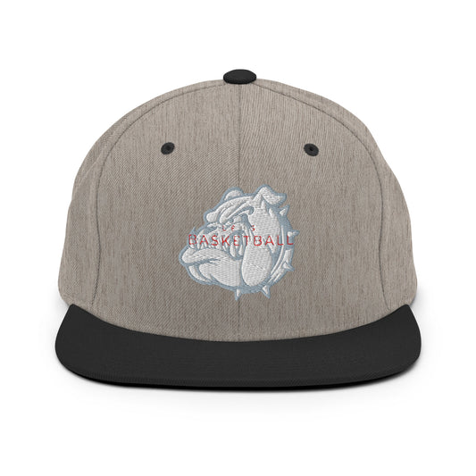 Snapback Hat | Lynn English Cheerleading | Bulldogs Basketball Logo