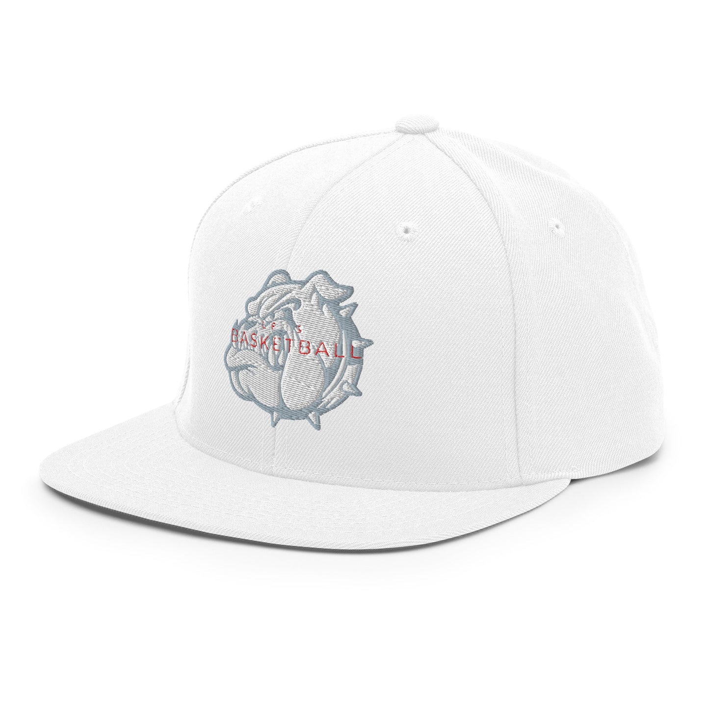 Snapback Hat | Lynn English Cheerleading | Bulldogs Basketball Logo