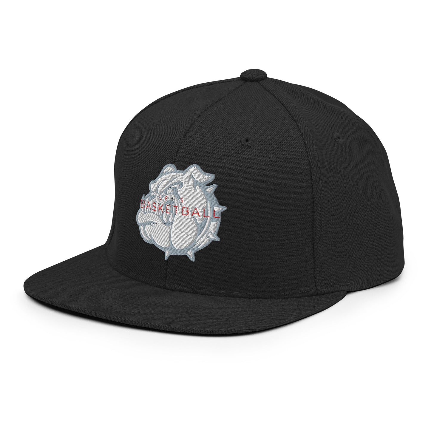 Snapback Hat | Lynn English Cheerleading | Bulldogs Basketball Logo