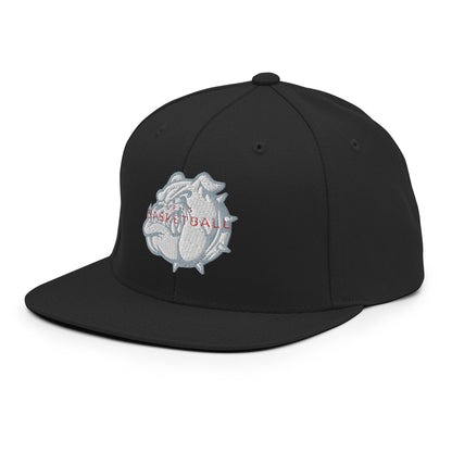 Snapback Hat | Lynn English Cheerleading | Bulldogs Basketball Logo
