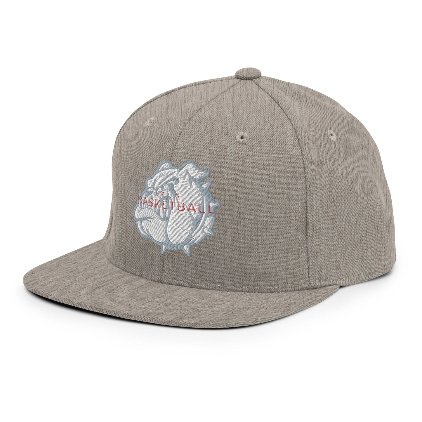Snapback Hat | Lynn English Cheerleading | Bulldogs Basketball Logo