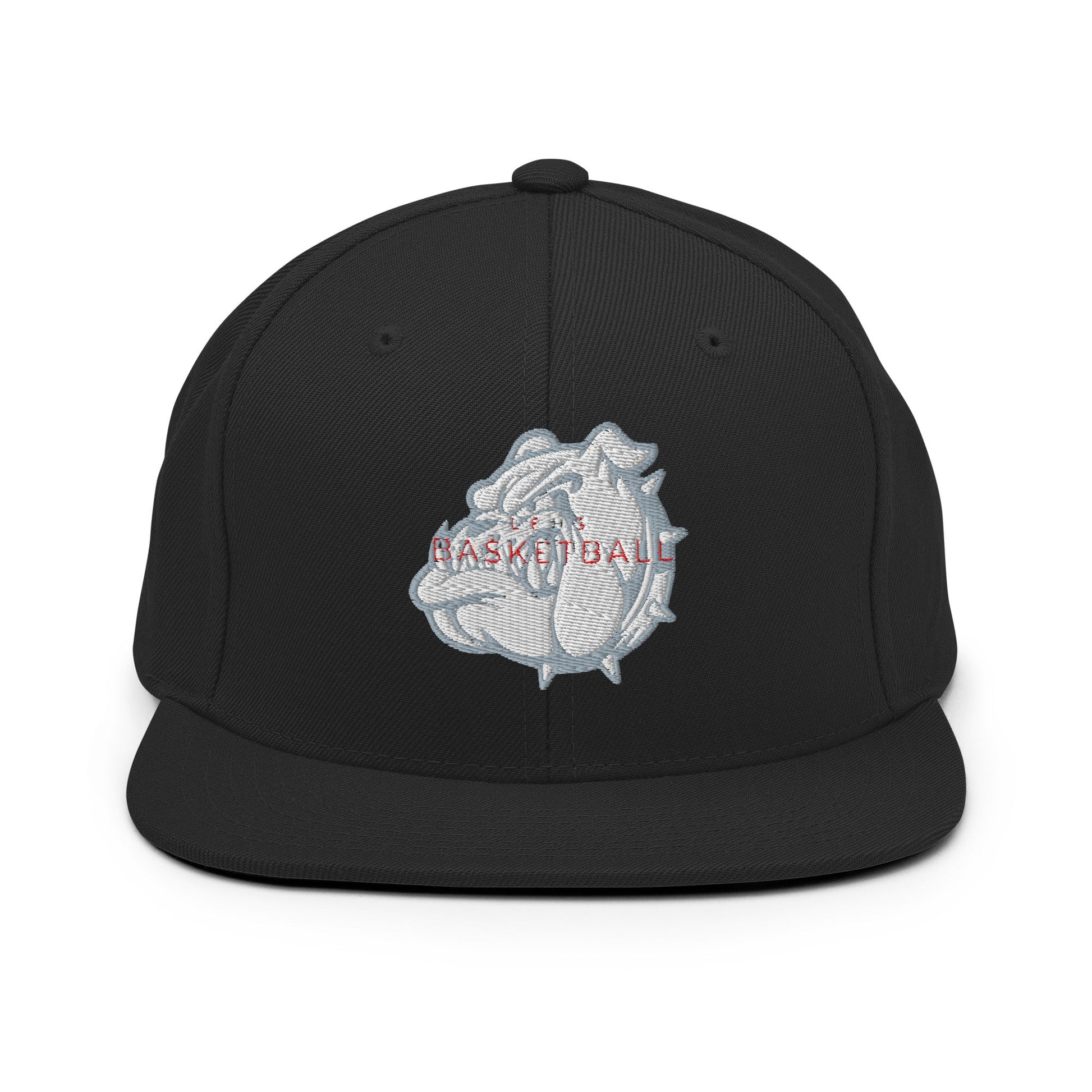 Snapback Hat | Lynn English Cheerleading | Bulldogs Basketball Logo