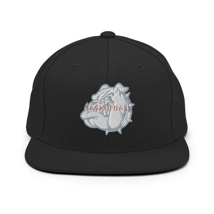 Snapback Hat | Lynn English Cheerleading | Bulldogs Basketball Logo