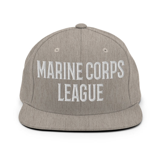 Snapback Hat | Marine Corps League kings County Det 455 | Crest Logo