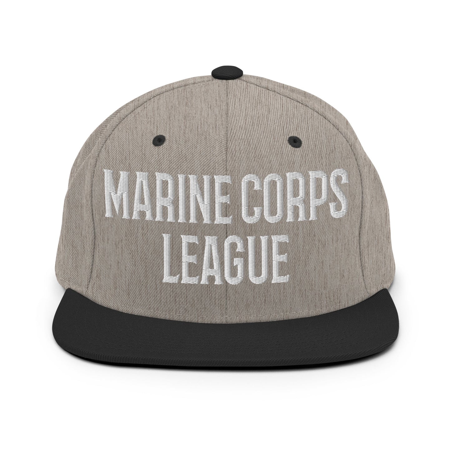 Snapback Hat | Marine Corps League kings County Det 455 | Crest Logo