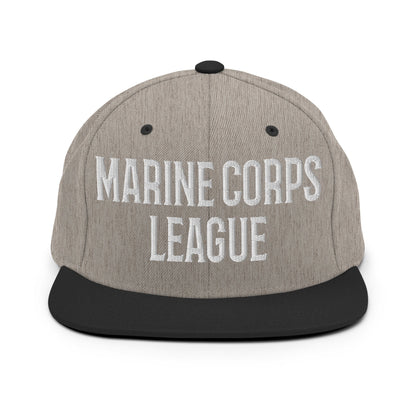 Snapback Hat | Marine Corps League kings County Det 455 | Crest Logo