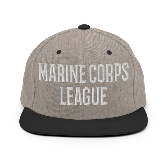 Snapback Hat | Marine Corps League kings County Det 455 | Crest Logo