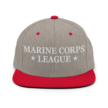 Snapback Hat | Marine Corps League kings County Det 455 | Shield Logo