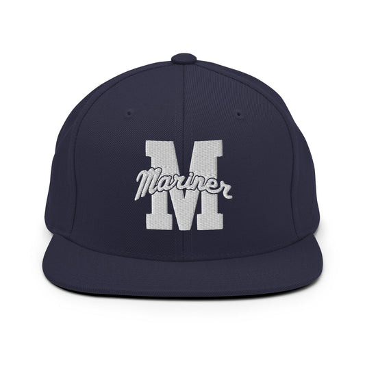 Snapback Hat | Mariner girls soccer | Script Logo