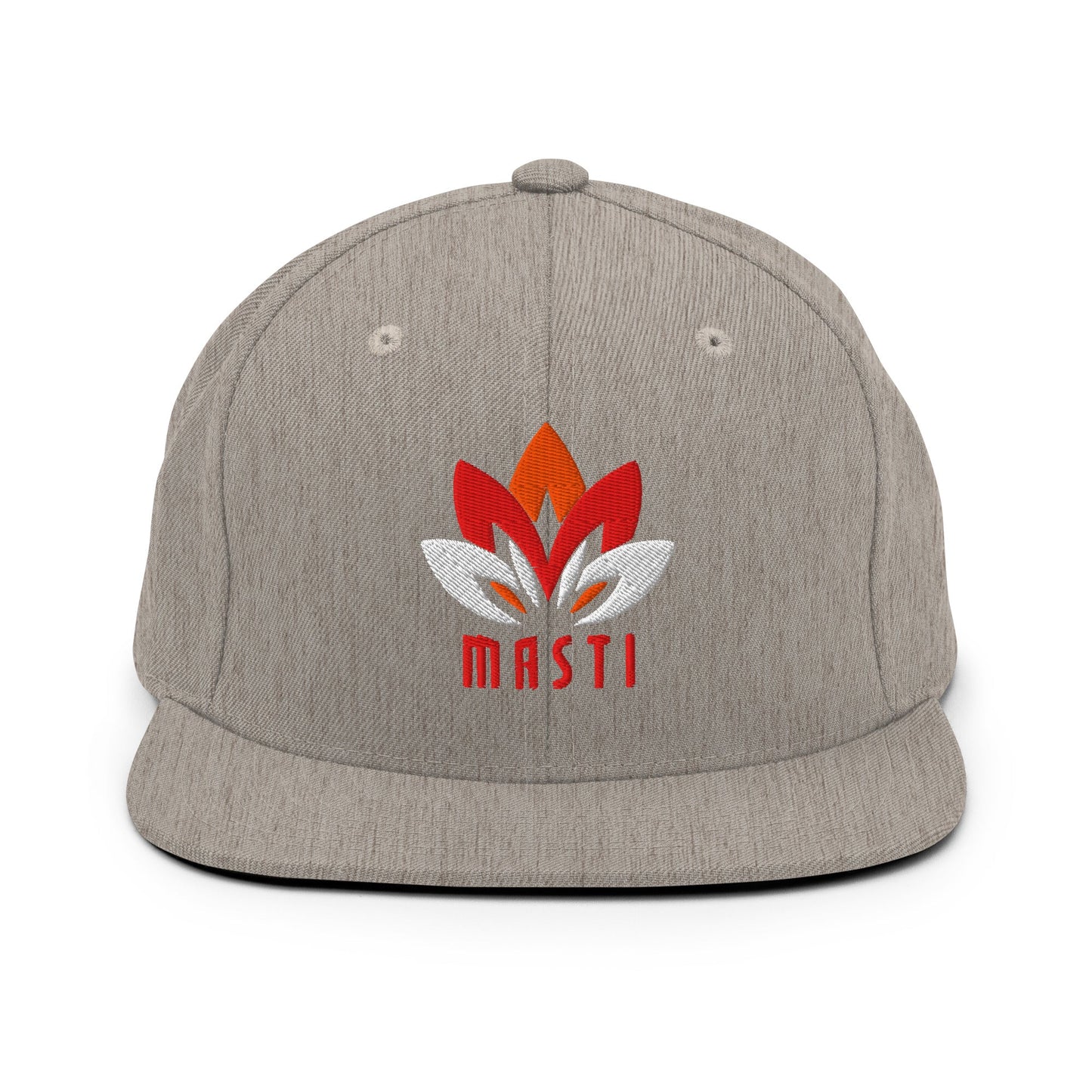 Snapback Hat | MASTI | Lotus Logo