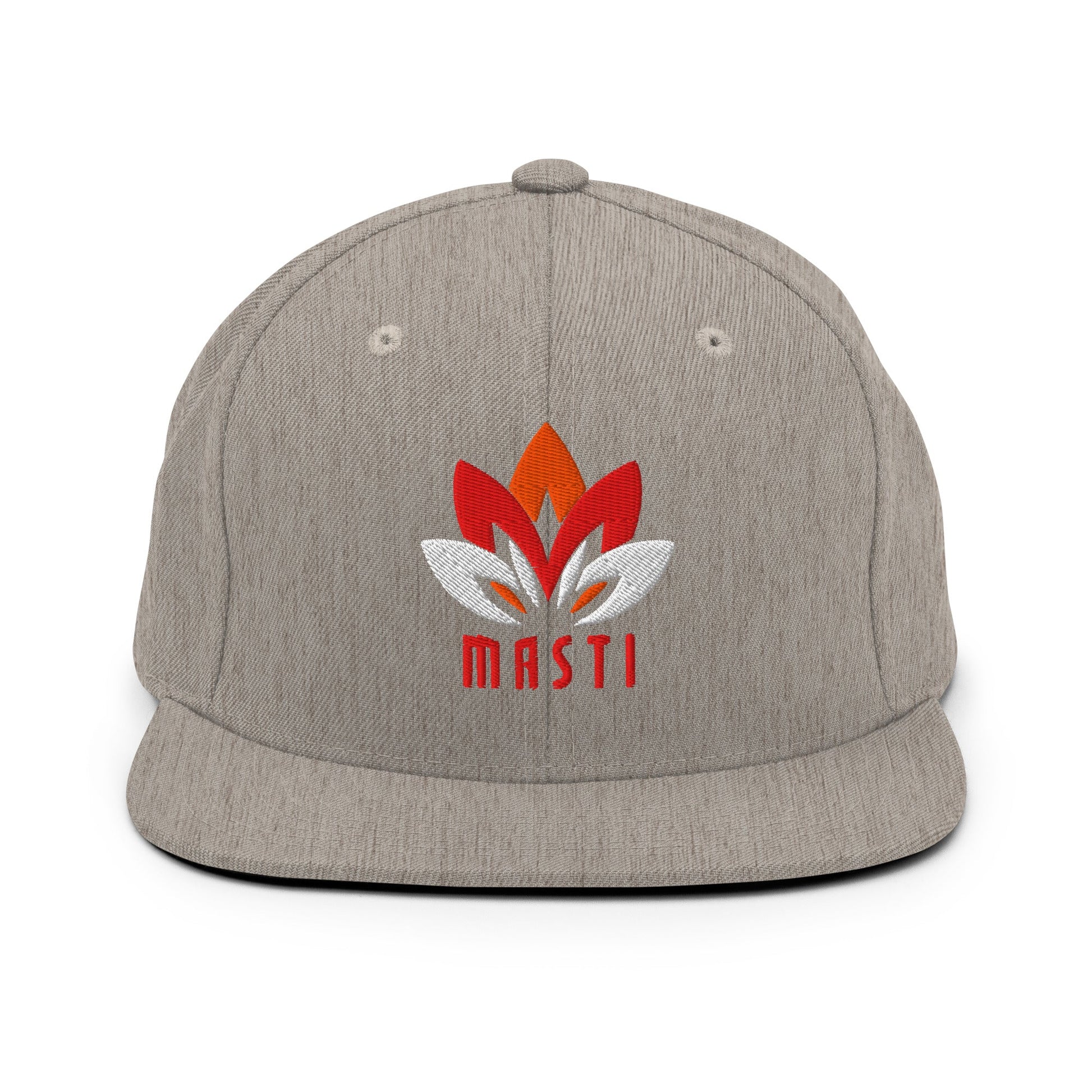 Snapback Hat | MASTI | Lotus Logo