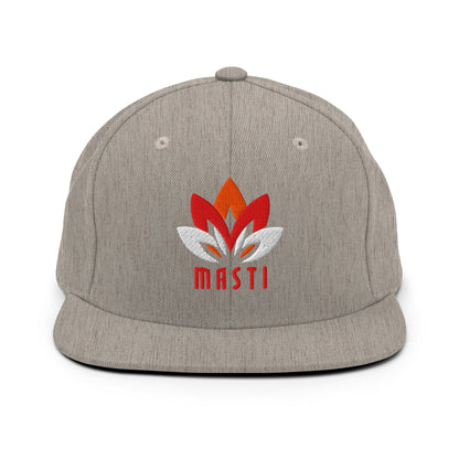 Snapback Hat | MASTI | Lotus Logo
