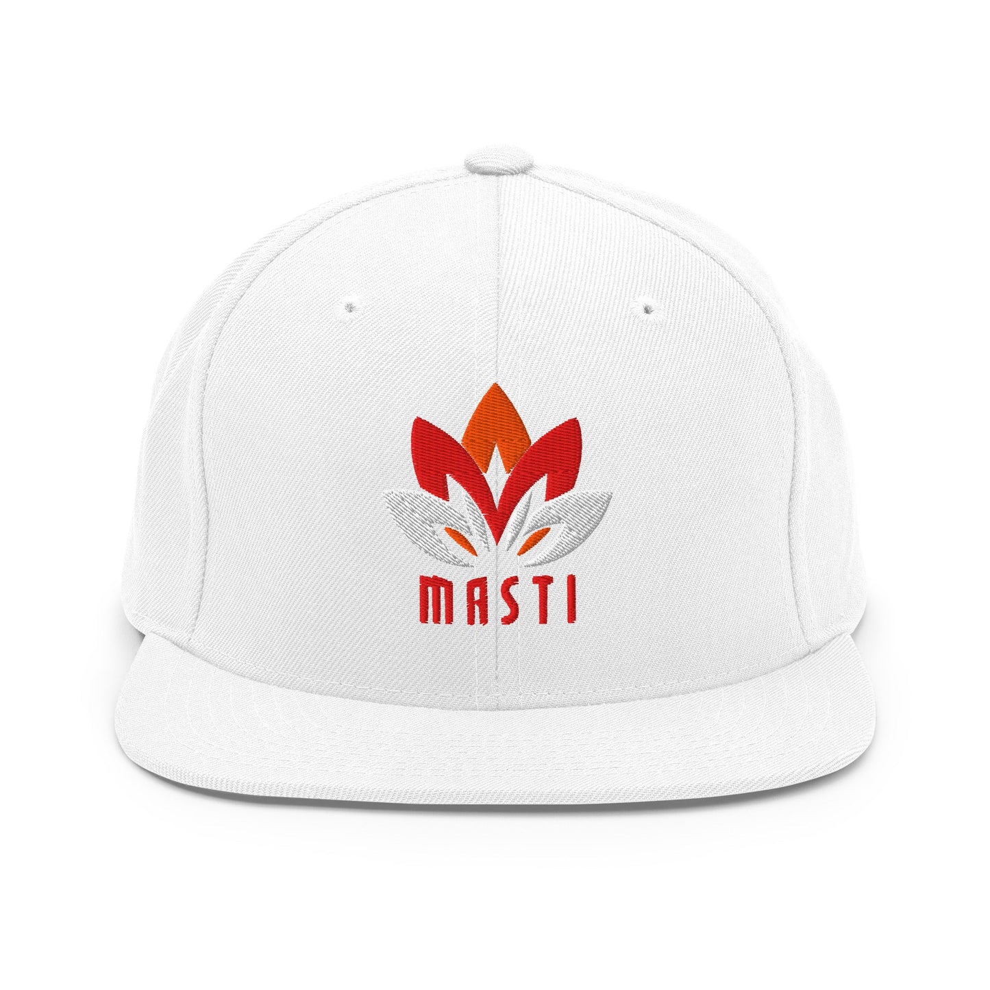 Snapback Hat | MASTI | Lotus Logo