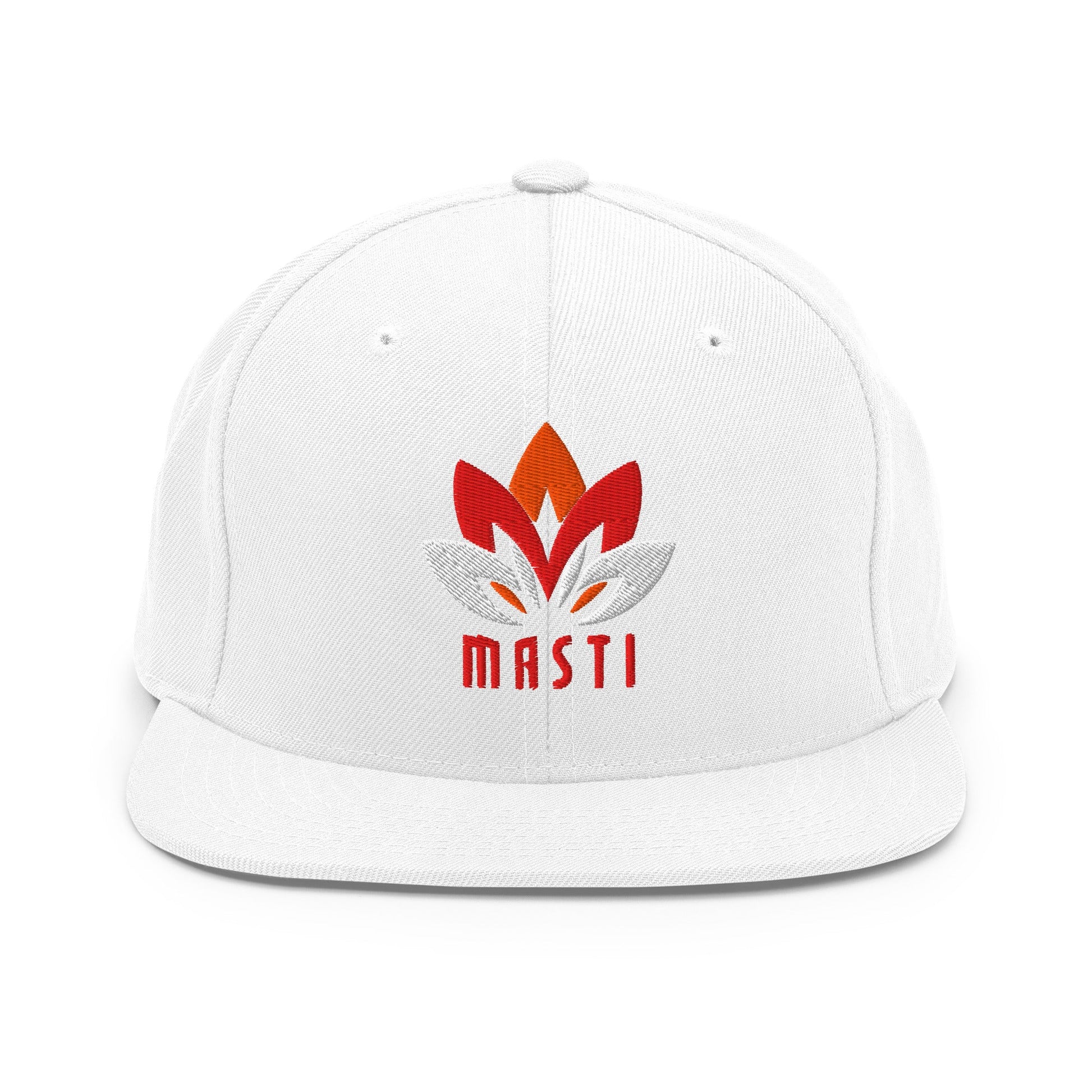 Snapback Hat | MASTI | Lotus Logo