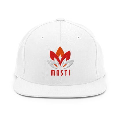 Snapback Hat | MASTI | Lotus Logo
