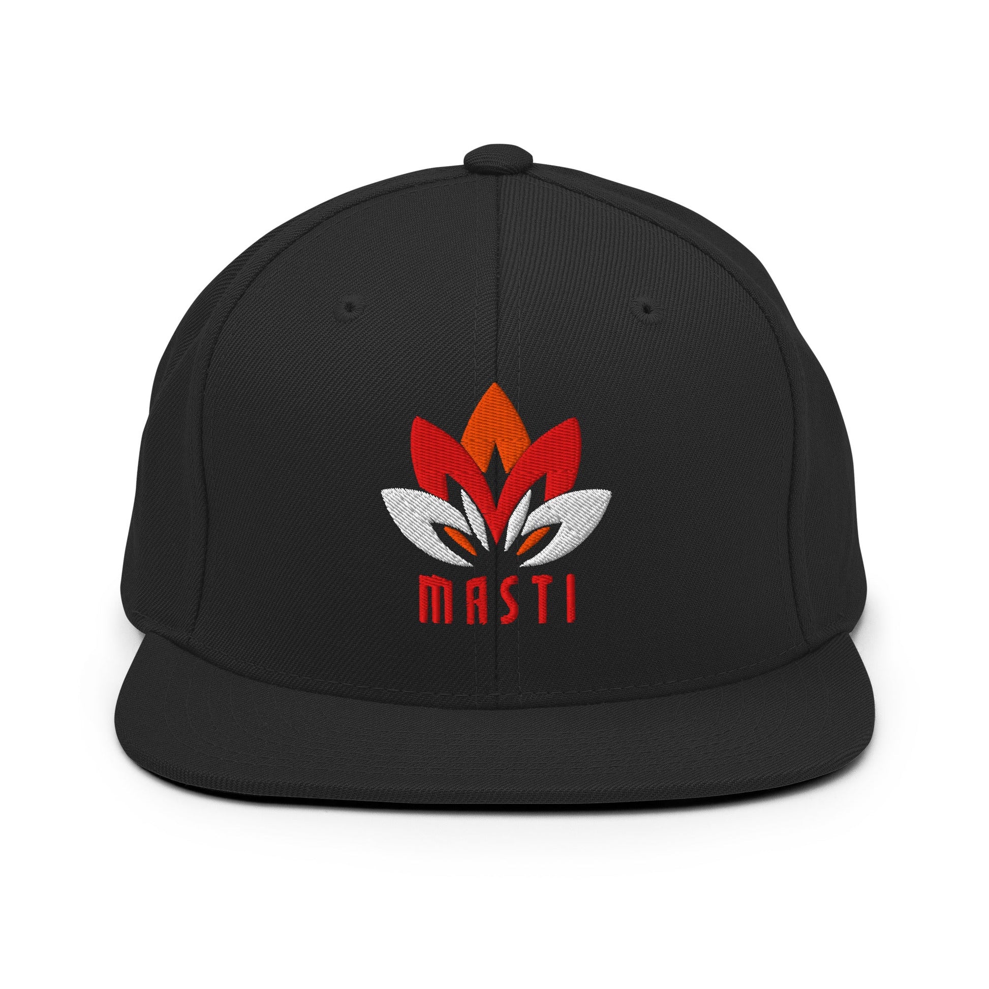 Snapback Hat | MASTI | Lotus Logo