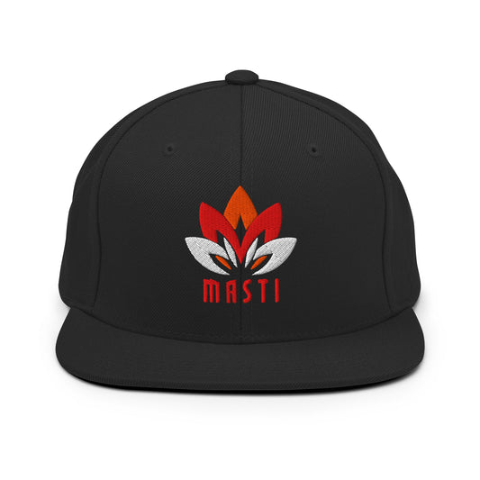 Snapback Hat | MASTI | Lotus Logo