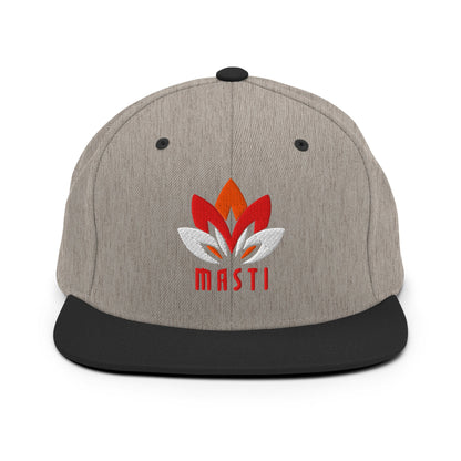 Snapback Hat | MASTI | Lotus Logo