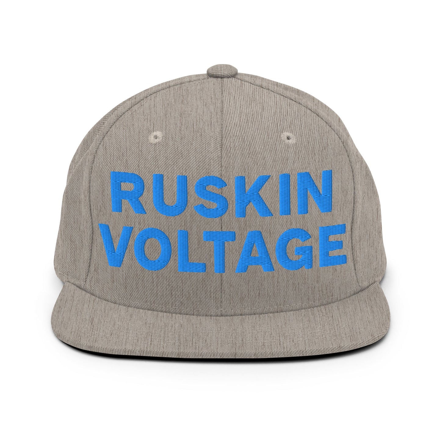 Snapback Hat | Maximum Voltage Athletics District | Hoop Crest Logo