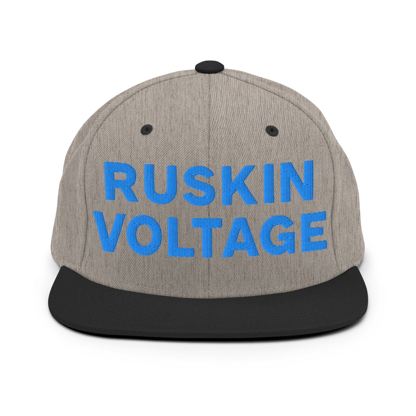 Snapback Hat | Maximum Voltage Athletics District | Hoop Crest Logo