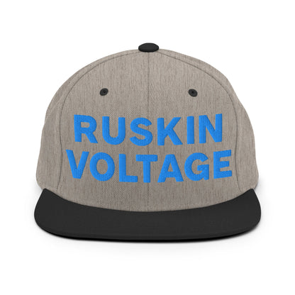Snapback Hat | Maximum Voltage Athletics District | Hoop Crest Logo