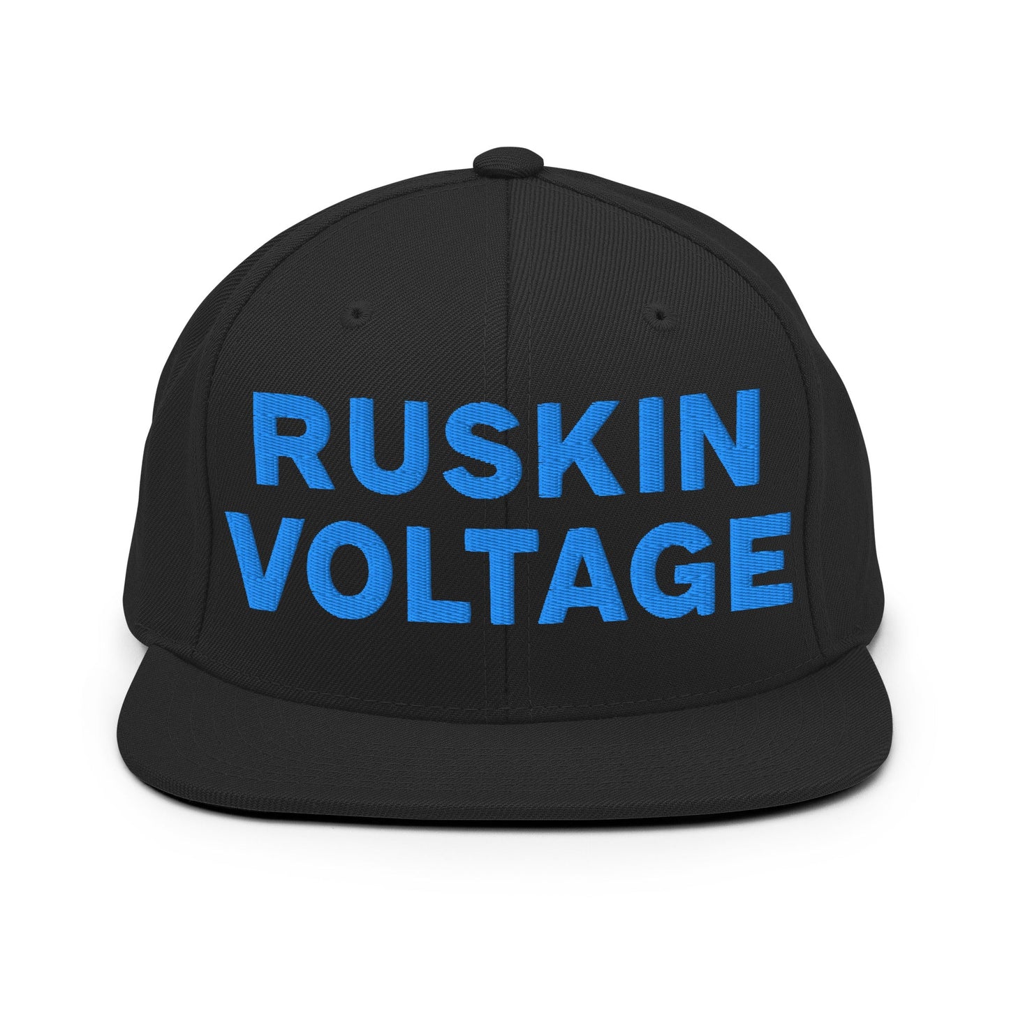 Snapback Hat | Maximum Voltage Athletics District | Hoop Crest Logo