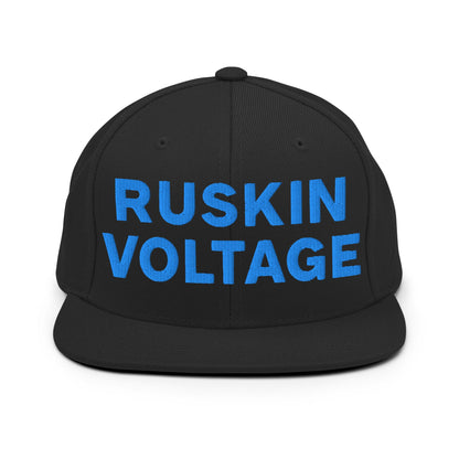 Snapback Hat | Maximum Voltage Athletics District | Hoop Crest Logo