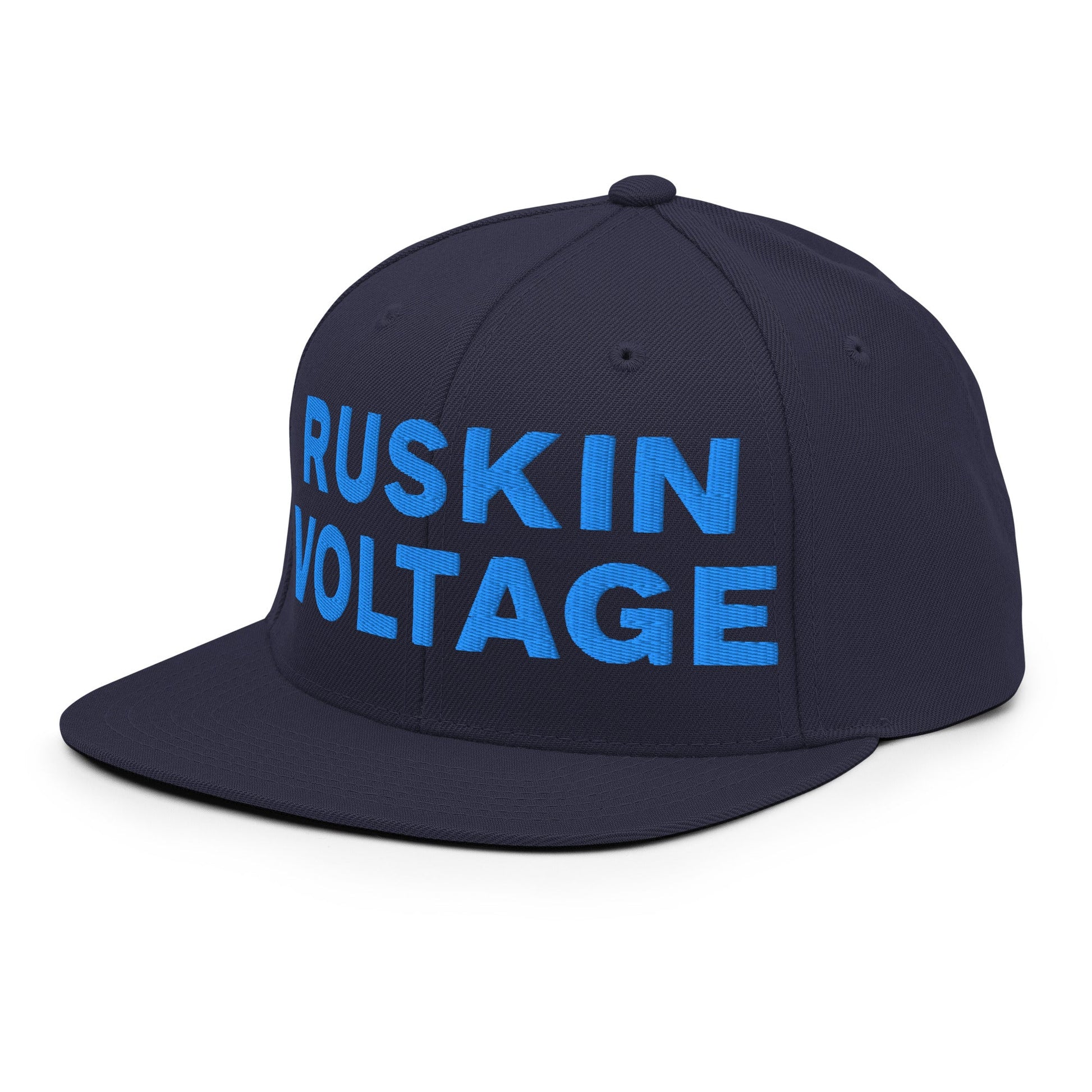 Snapback Hat | Maximum Voltage Athletics District | Hoop Crest Logo