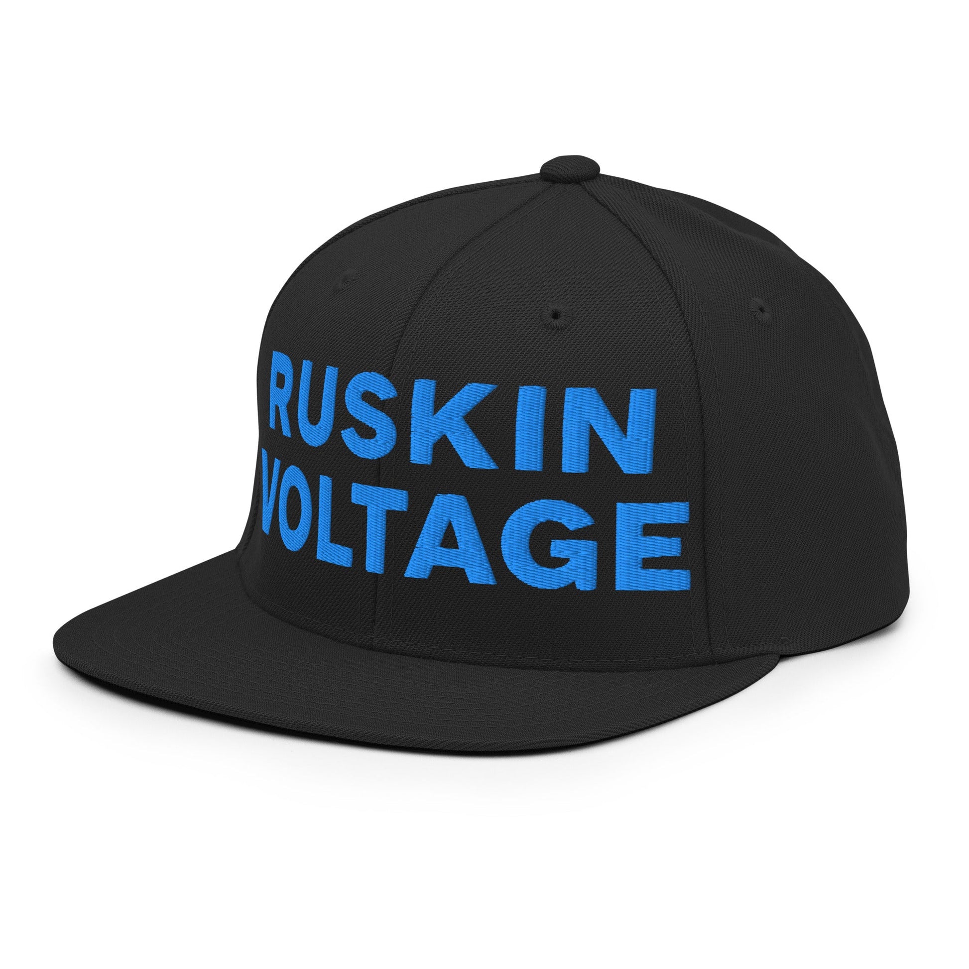 Snapback Hat | Maximum Voltage Athletics District | Hoop Crest Logo