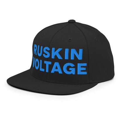Snapback Hat | Maximum Voltage Athletics District | Hoop Crest Logo