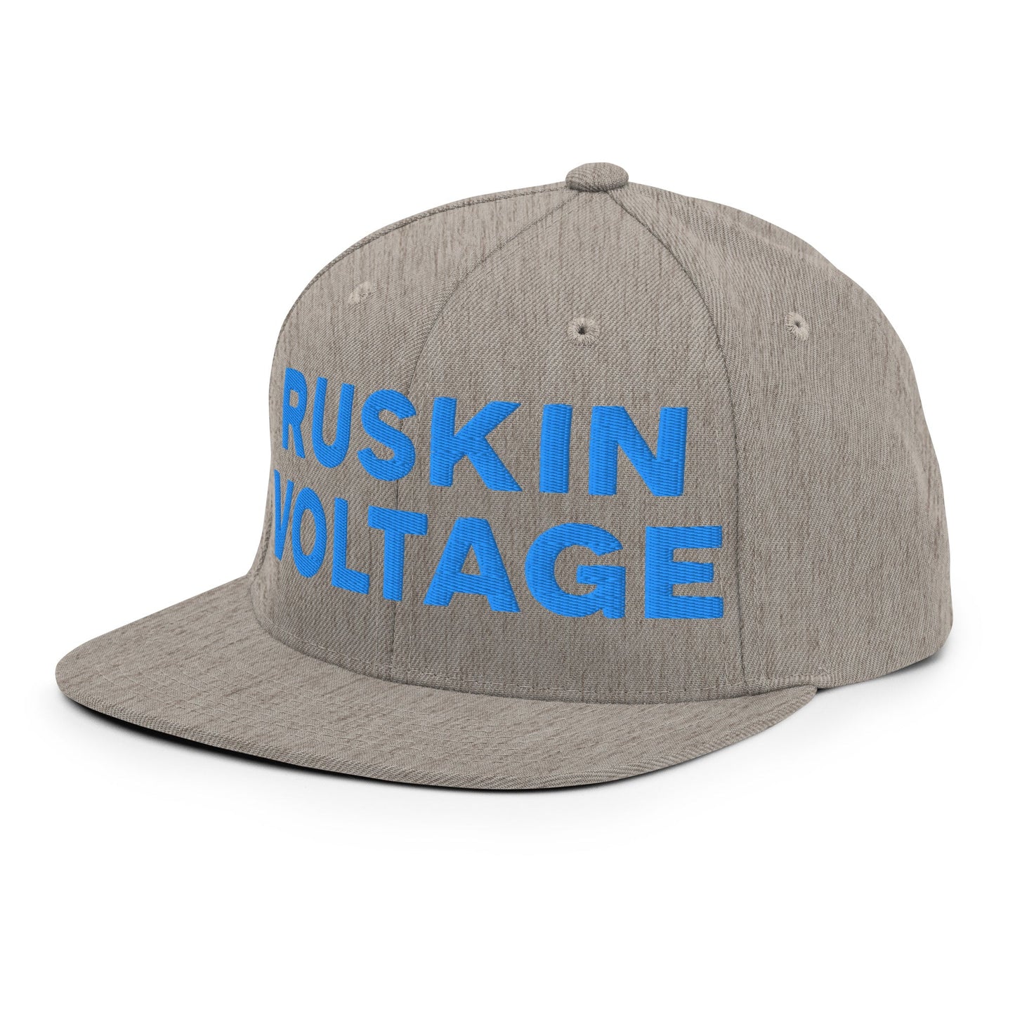 Snapback Hat | Maximum Voltage Athletics District | Hoop Crest Logo