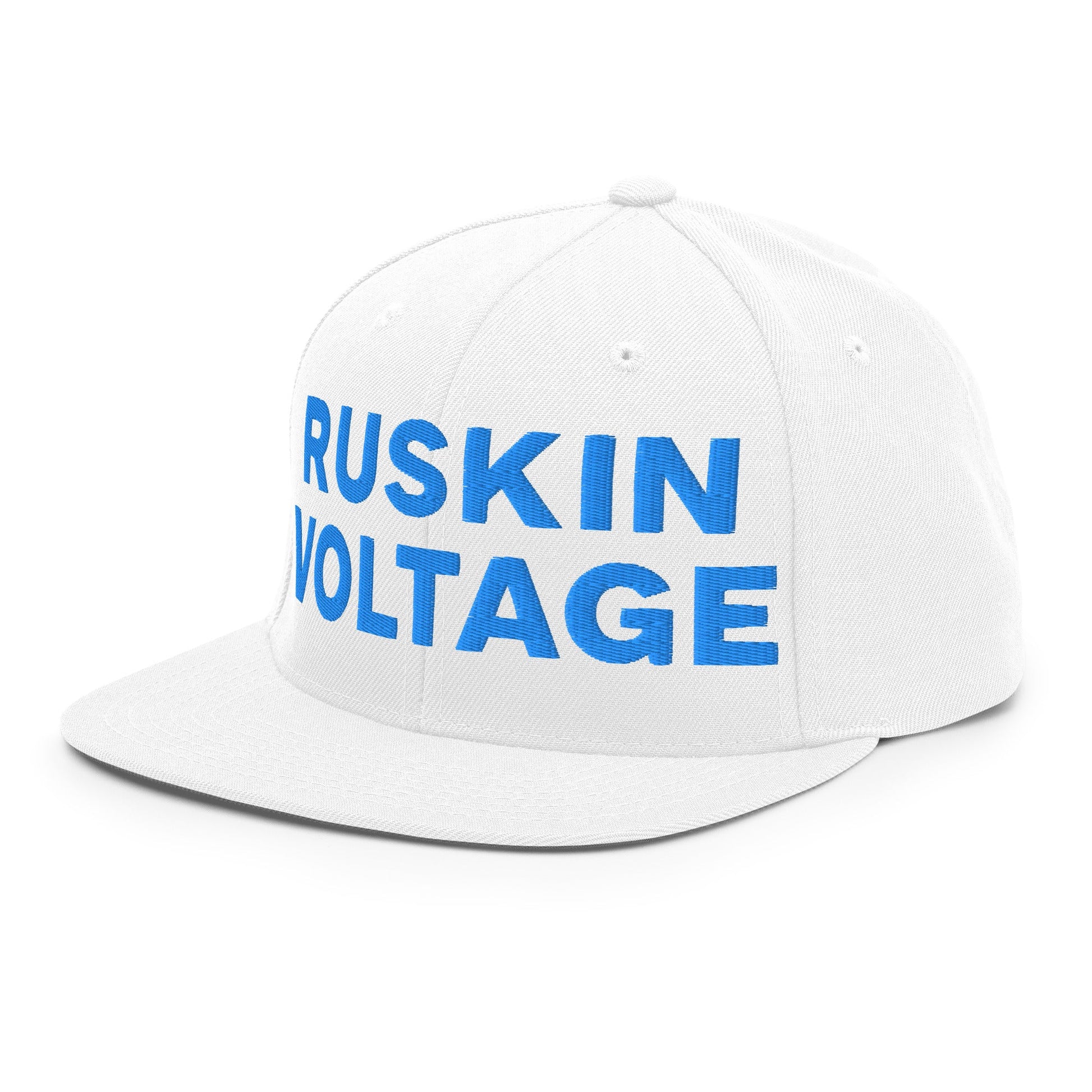 Snapback Hat | Maximum Voltage Athletics District | Hoop Crest Logo
