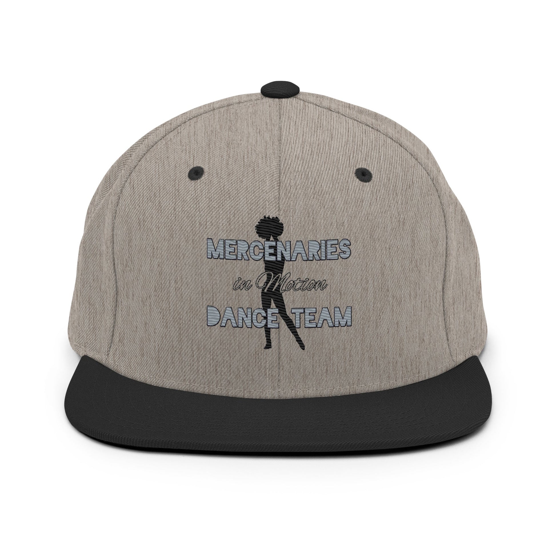 Snapback Hat | Mercenaries in Motion Dance Team | Silhouette Logo