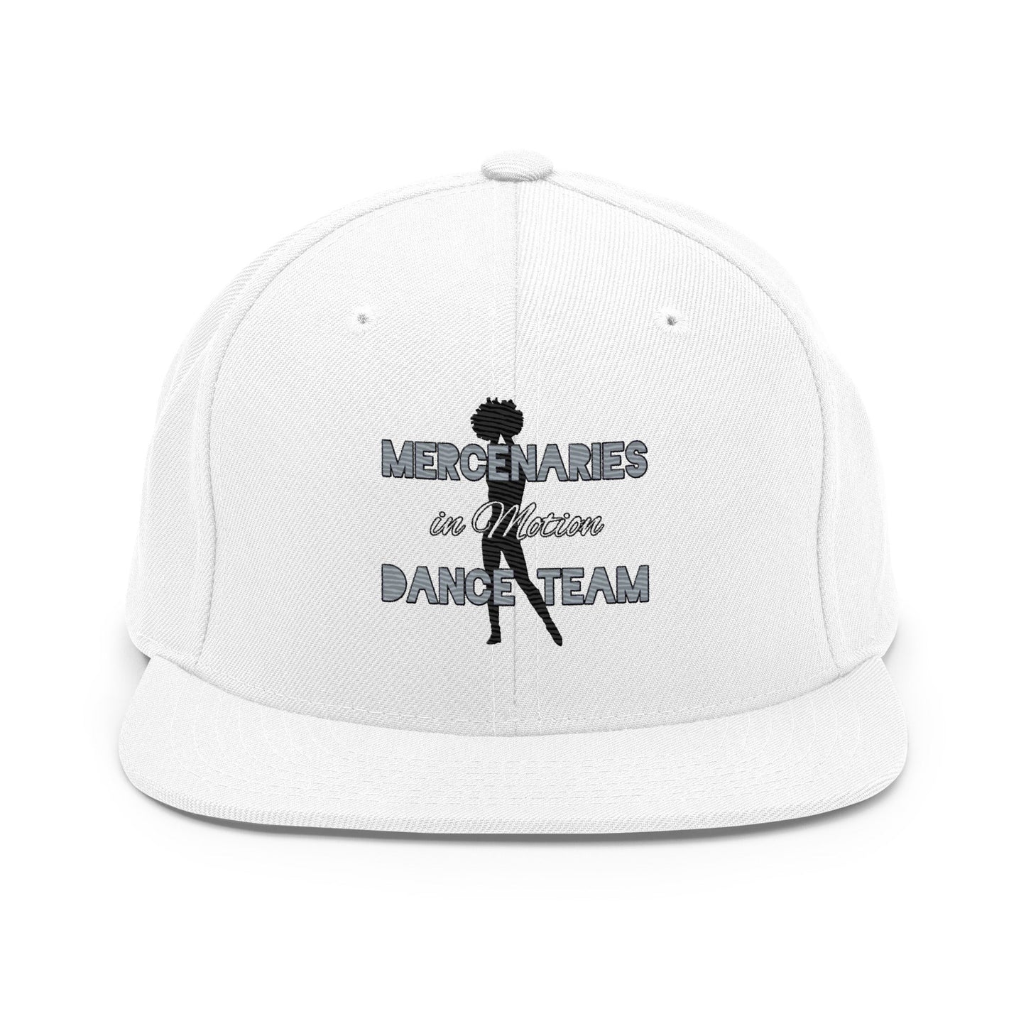 Snapback Hat | Mercenaries in Motion Dance Team | Silhouette Logo