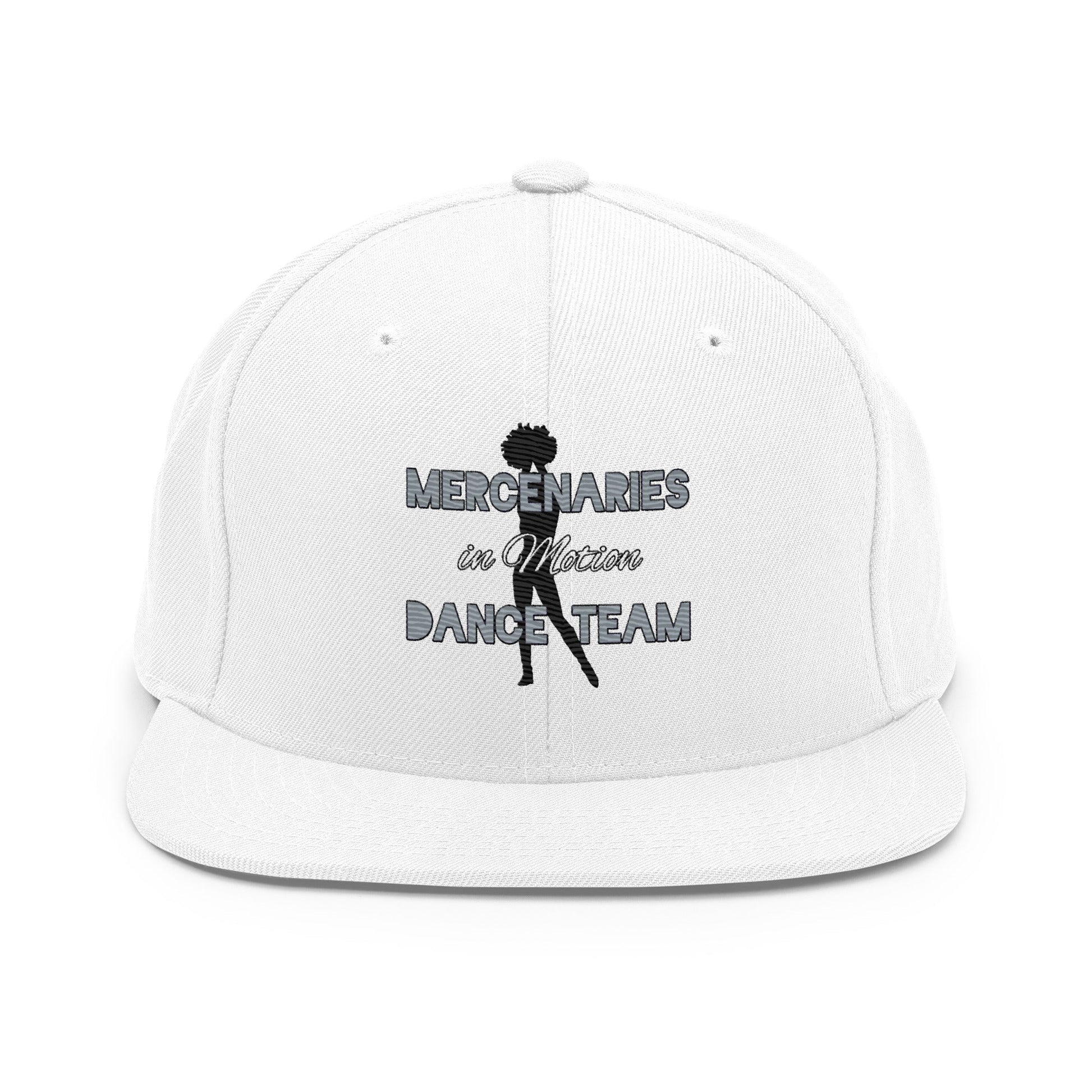 Snapback Hat | Mercenaries in Motion Dance Team | Silhouette Logo
