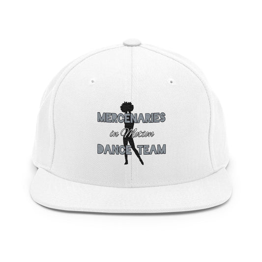 Snapback Hat | Mercenaries in Motion Dance Team | Silhouette Logo