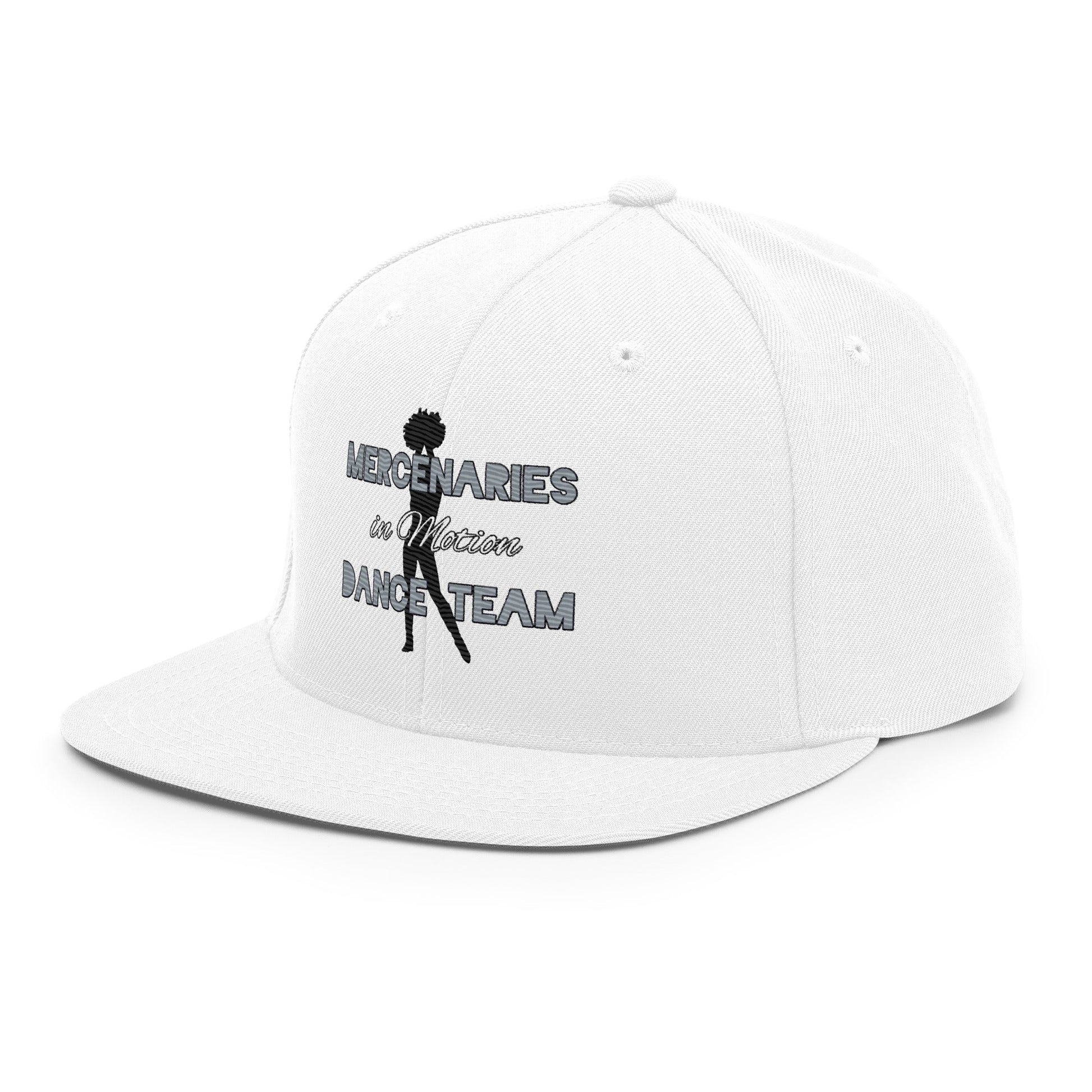 Snapback Hat | Mercenaries in Motion Dance Team | Silhouette Logo