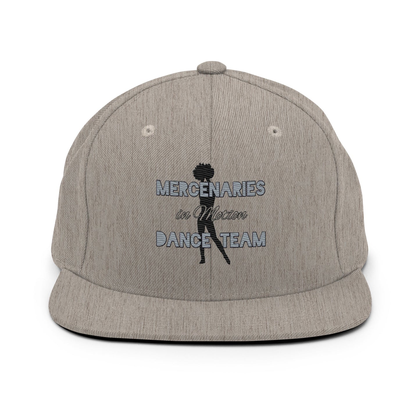 Snapback Hat | Mercenaries in Motion Dance Team | Silhouette Logo