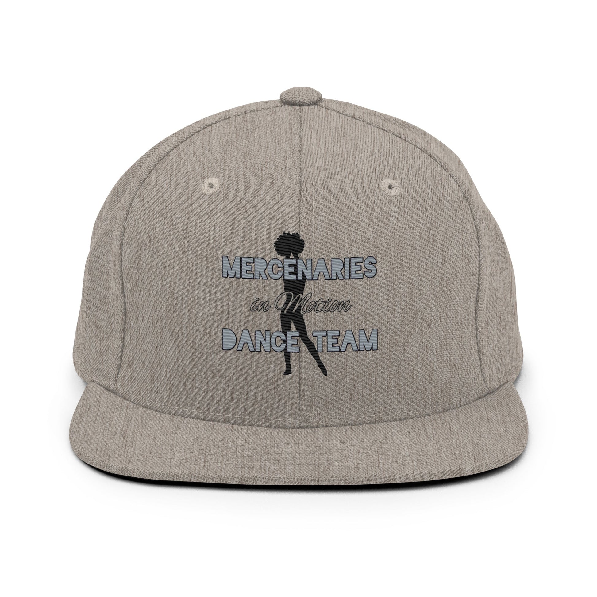 Snapback Hat | Mercenaries in Motion Dance Team | Silhouette Logo