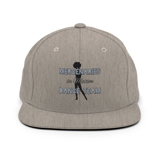 Snapback Hat | Mercenaries in Motion Dance Team | Silhouette Logo