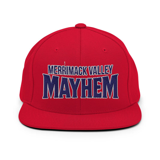 Snapback Hat | Merrimack Valley Mayhem | Script Logo