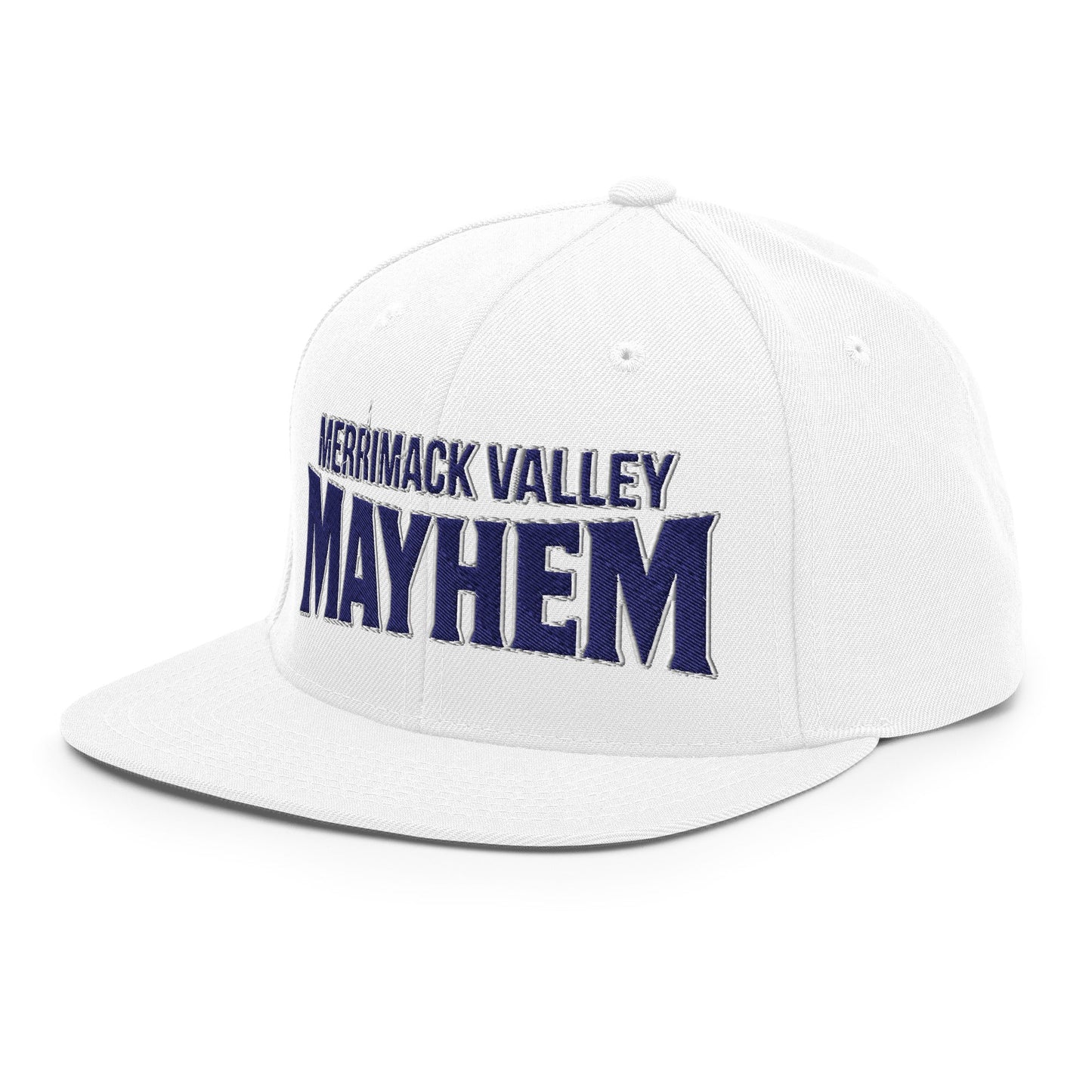 Snapback Hat | Merrimack Valley Mayhem | Script Logo