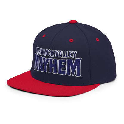 Snapback Hat | Merrimack Valley Mayhem | Script Logo
